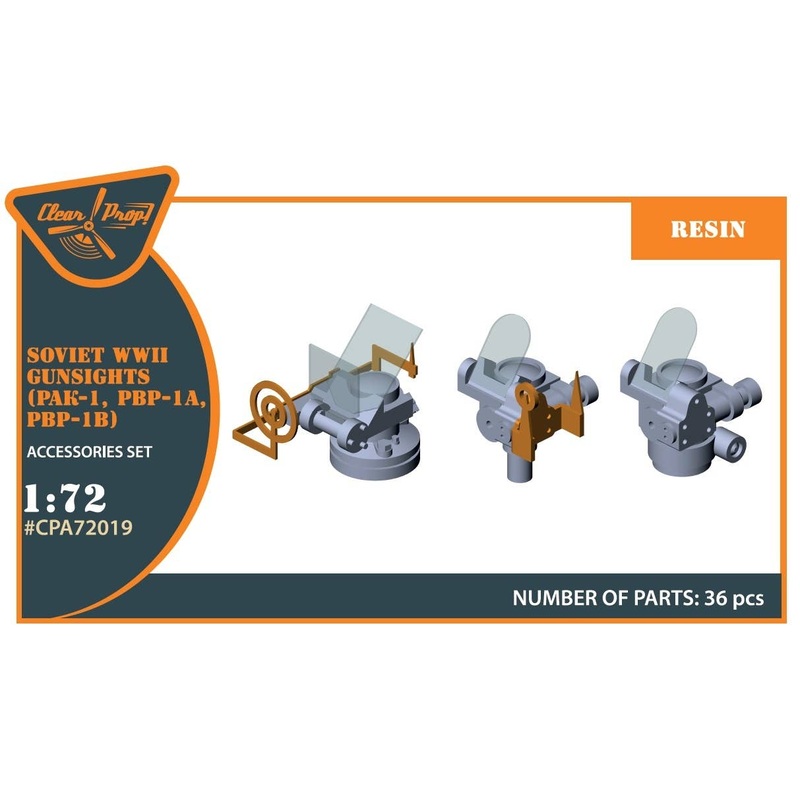 1/72 Soviet WWII Gunsights  (PAK-1, PBP-1A, PBP-1B)