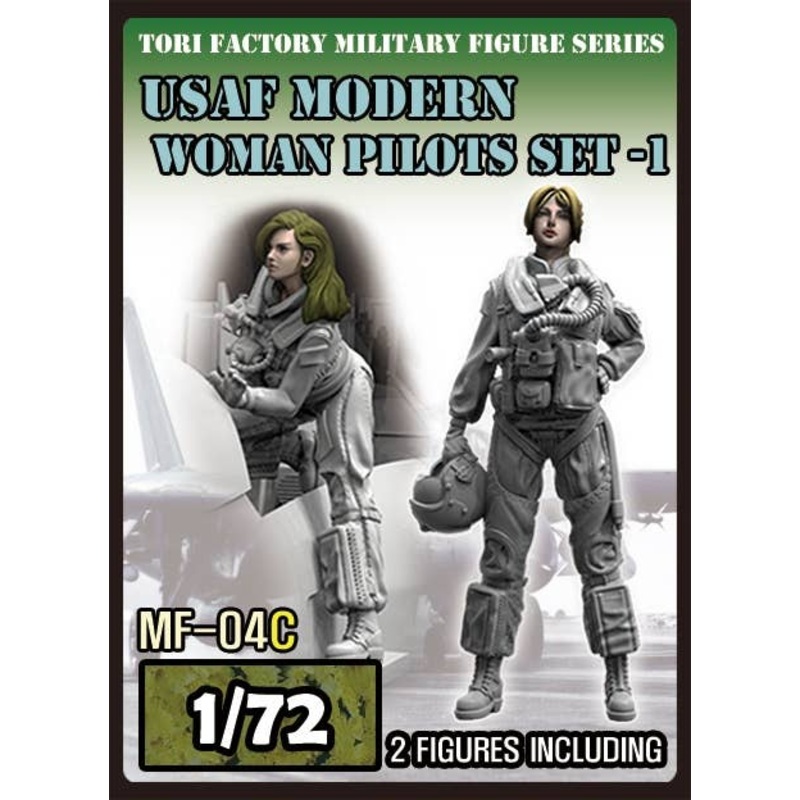 1/72 USAF Modern Woman Pilot Set 2pcs