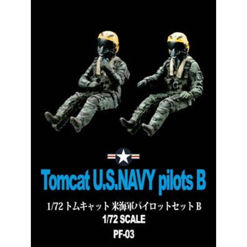 1/72 F-14D Tomcat U.S. Navy Pilot Set B
