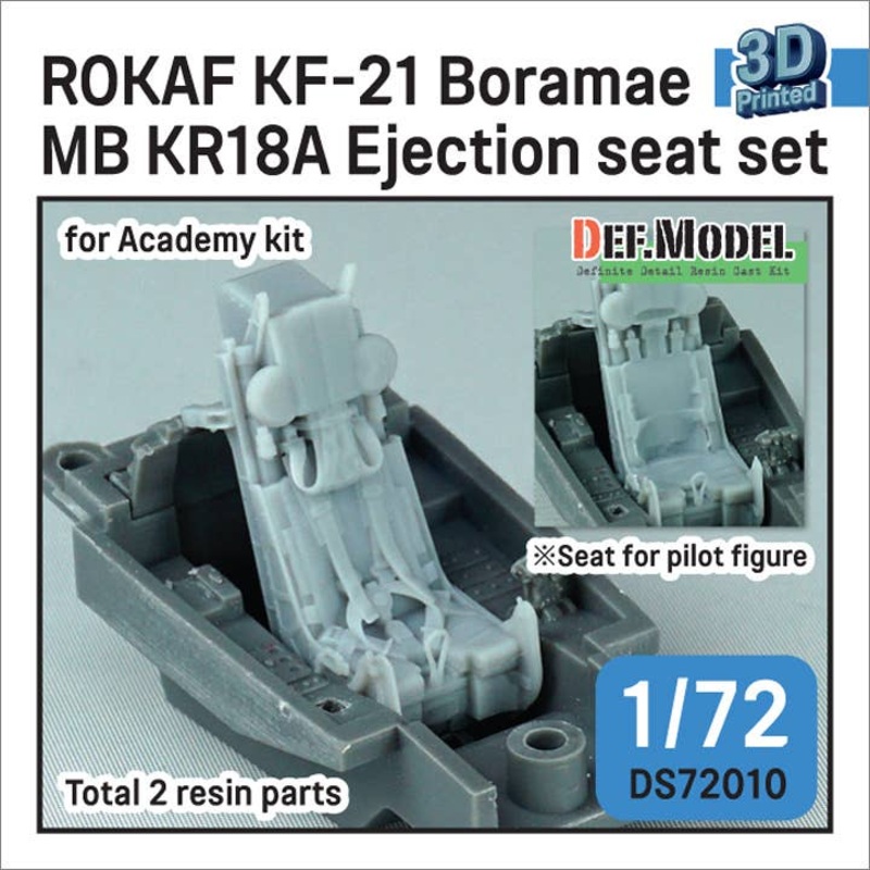 1/72 ROKAF KF-21 Boramae MB KR18A Ejection seat set (for Academy)