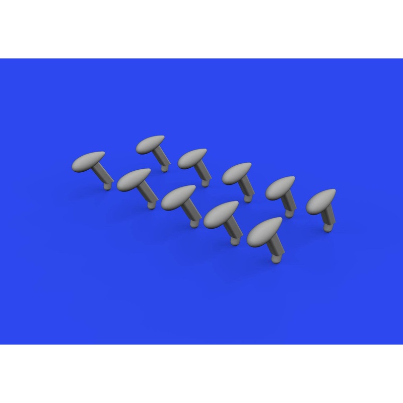 1/72 Bf109 balance weights (for Eduard)