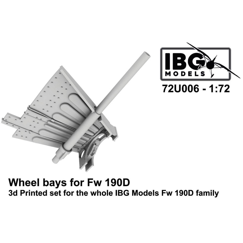 1/72 Fw190D Leg Storage/3D Print for IBG (72U006)