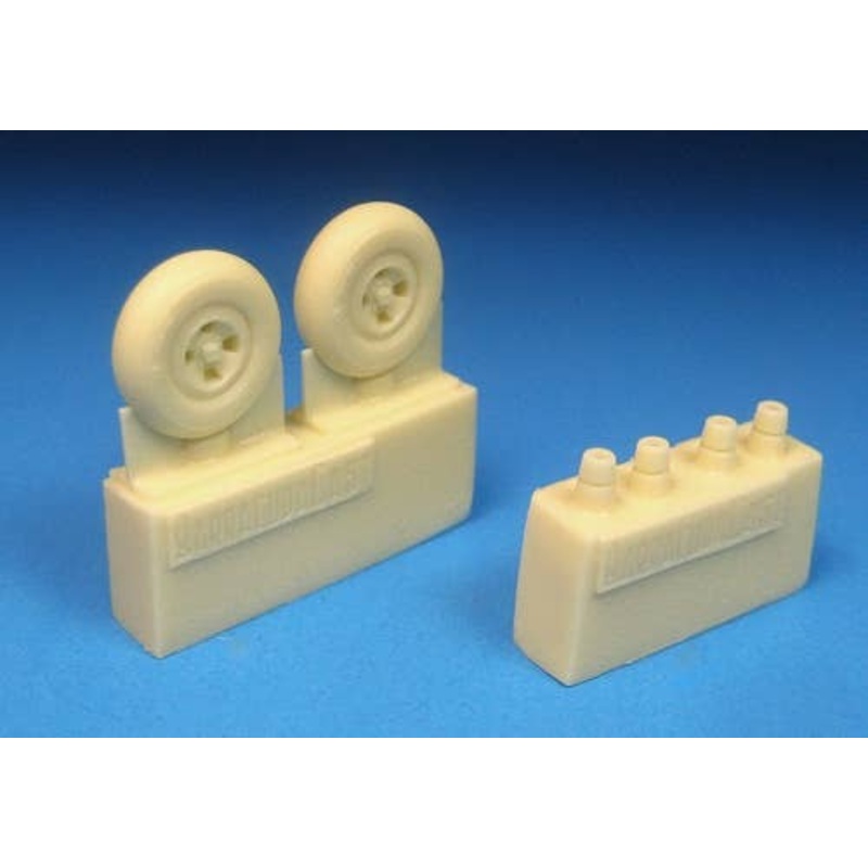 1/72 Spitfire Four Slot Mainwheels