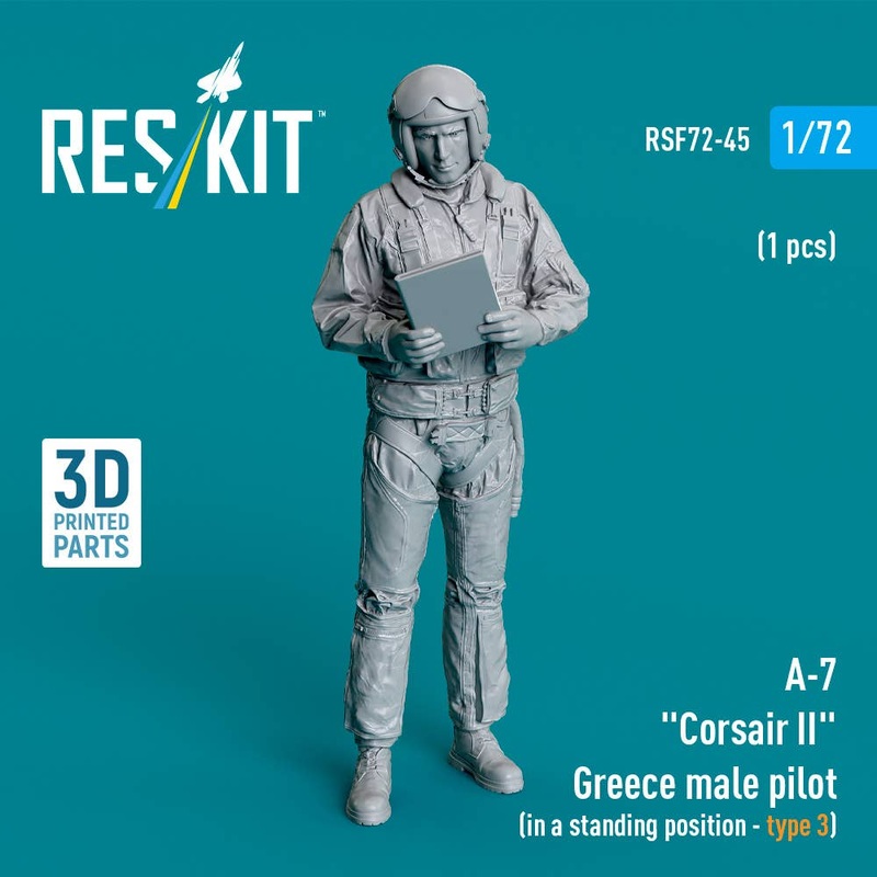 1/72 A-7 Corsair II Greece male pilot (in a standing position - type 3) (1 pcs)