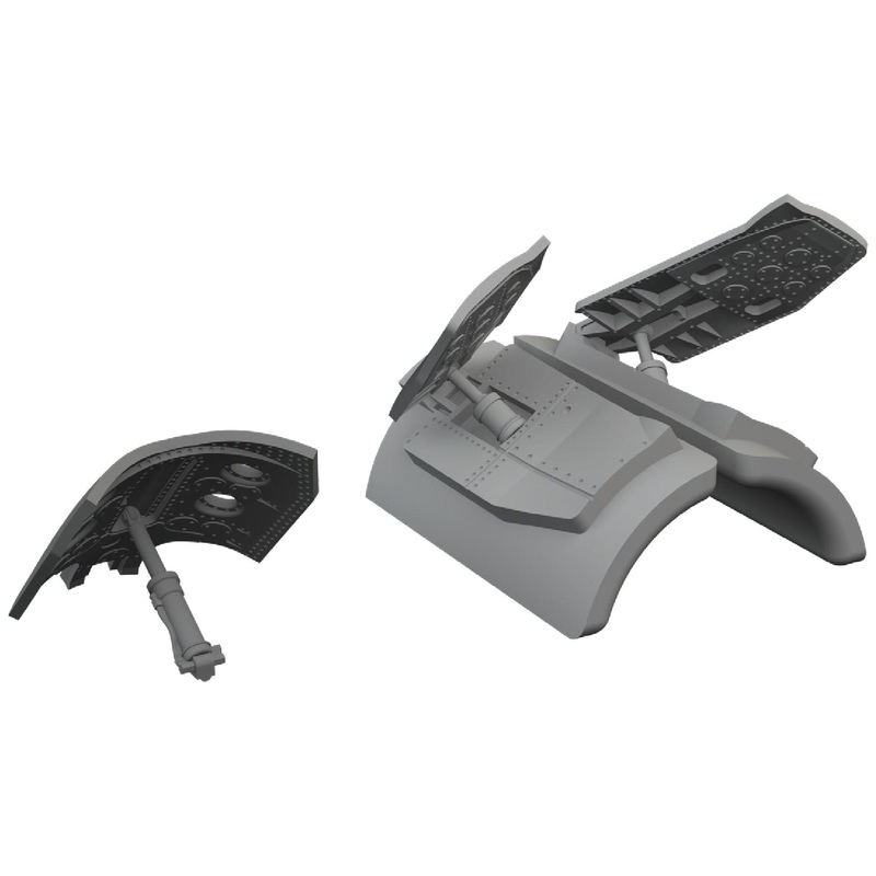 1/72 MiG-21MF Air Brakes (for Eduard)