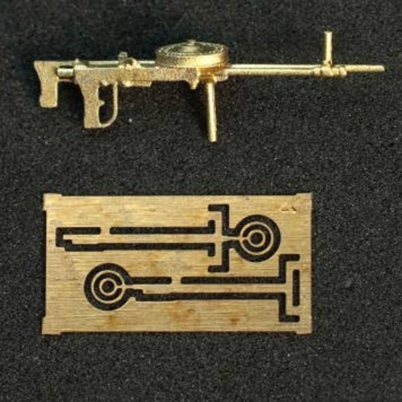 1/72 Type 89 (Te-4)  Japanese Machine Gun (Japan)
