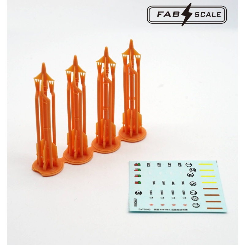 1/72 US AIM-9M/L Sidewinder (4 pcs)