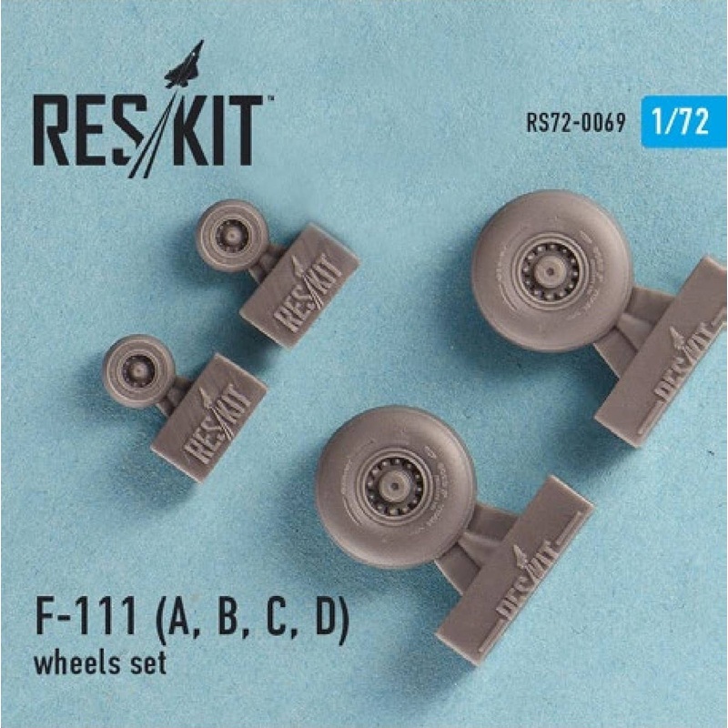 1/72 F-111 (A, B, C, D) Wheel Set (for Hasegawa and Italeri)