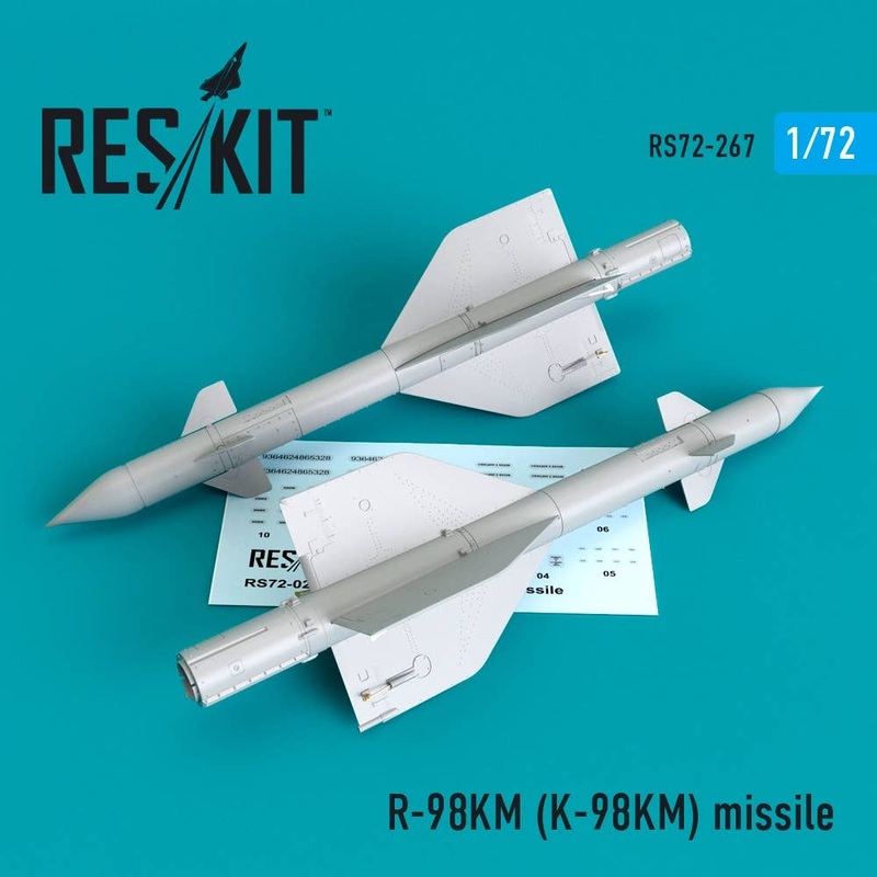 1/72 R-98Km (K-98Km) Missile (2 Pcs) (Su-11, Su-15, Yak-28)