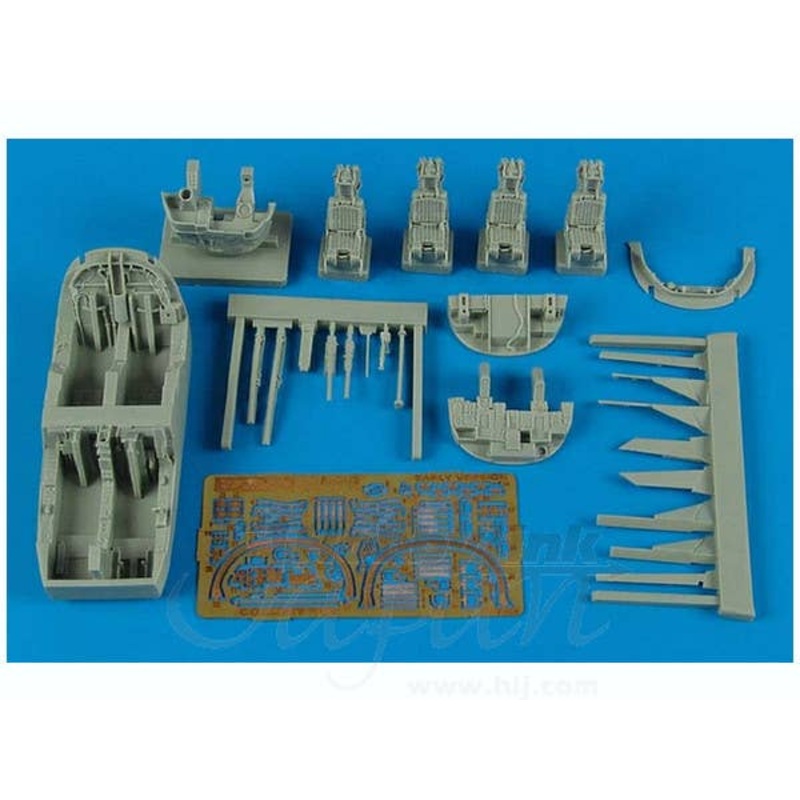 1/72 EA-6B Prowler ICAP-2 Early Cockpit Set (for Hasegawa)