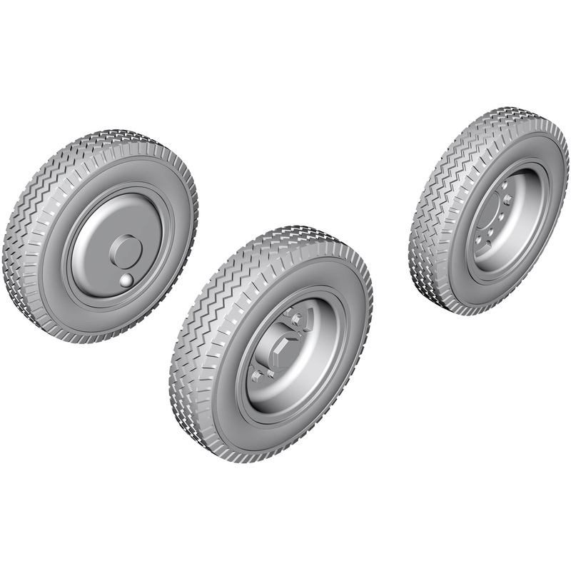 1/72 Sd.Ah 115 Wheels (for Special Hobby)