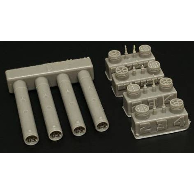 1/72 U.S. Army LAU131 Rocket Pod (4 Pieces) (Resin)