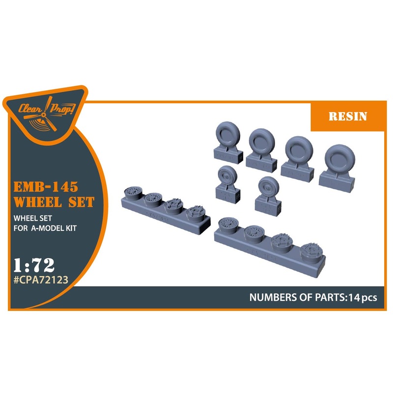 1/72 EMB-145 wheel set for A-model kits