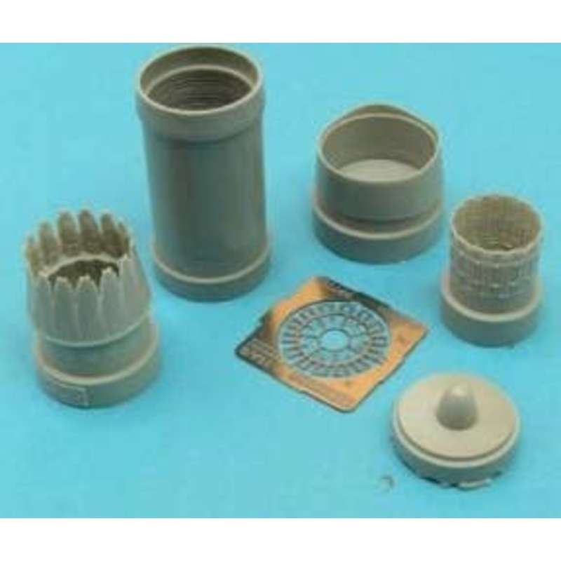 1/72 F-16A, B Fightning Falcon exhaust nozzles (for Hasegawa)