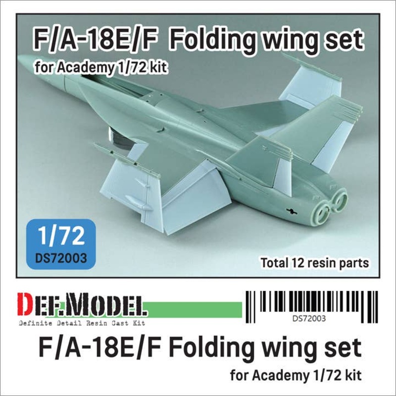 1/72 F/A-18E/F Super Hornet Folding wing set for Academy