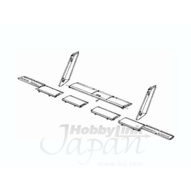 1/72 OV-10A Bronco control surfaces for Academy