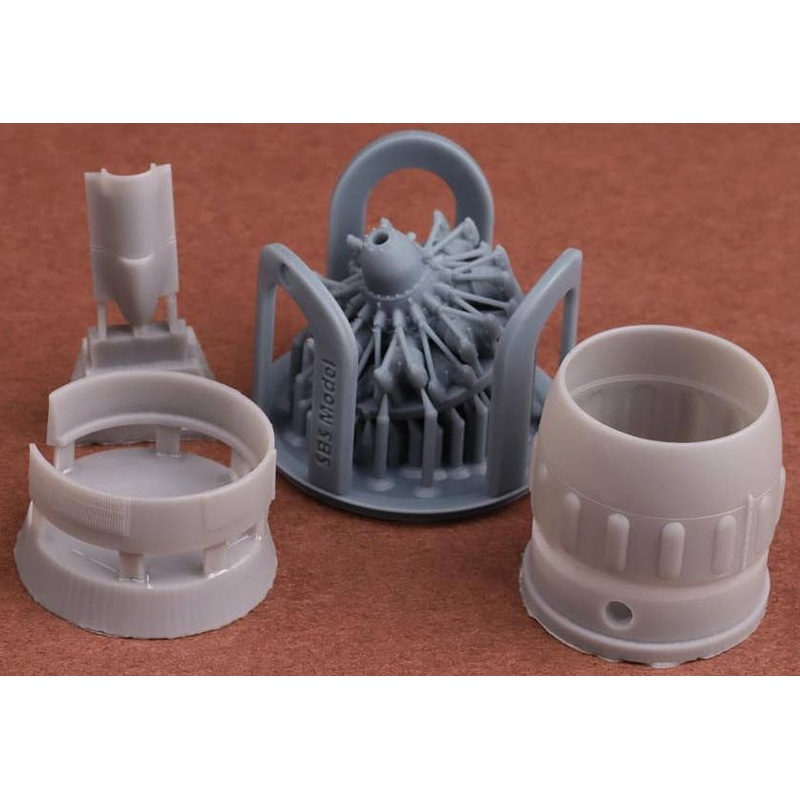 1/72 Bloch MB 151 & 152 engine with cowling set for Dora Wings