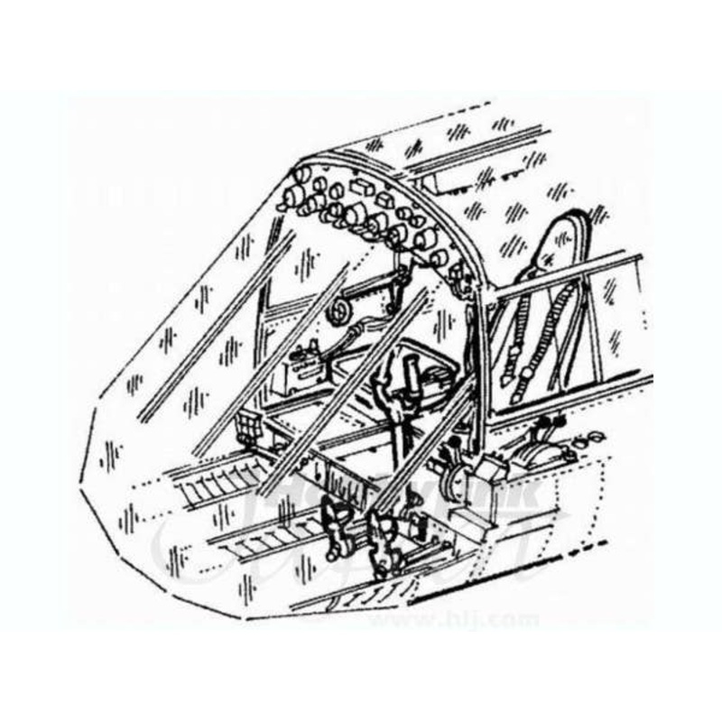 1/72 Fw-189 Interior set for Condor kit
