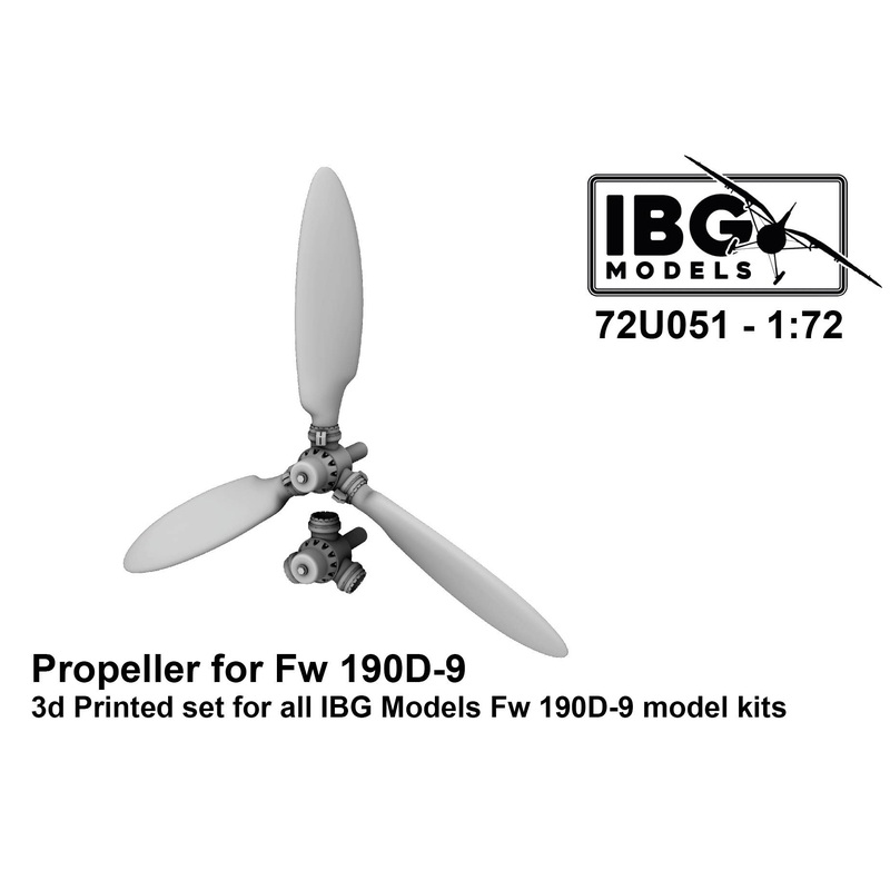 1/72 Propeller for Fw 190D-9 3d Printed set for all IBG Models Fw 190D-9 model kits (72U051)