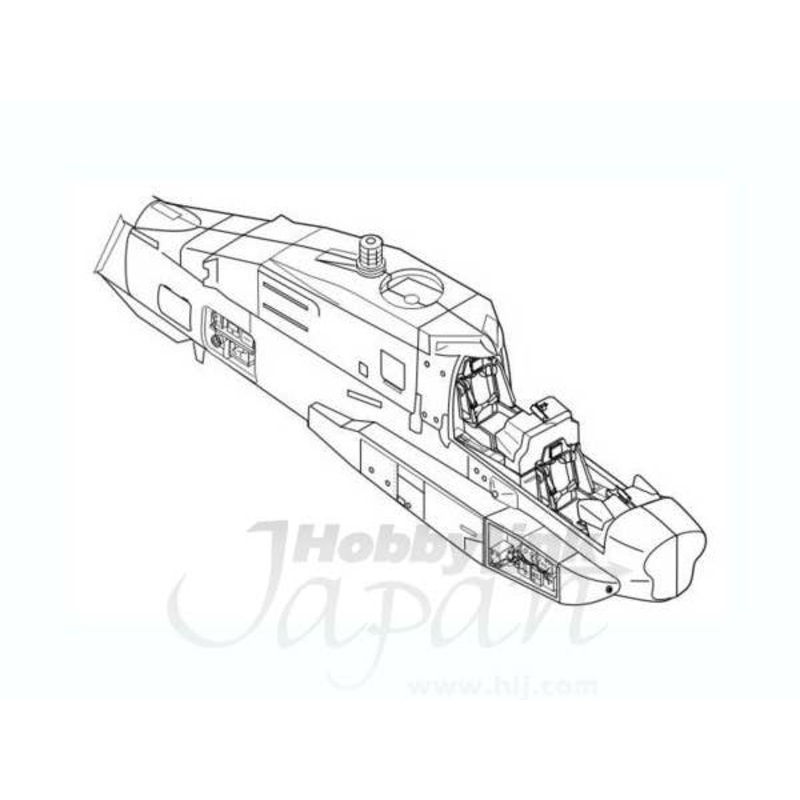 1/72 AH-64A interior