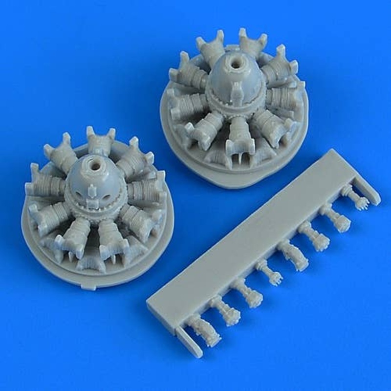 1/72 B-26C Marauder Engines (for Airfix)