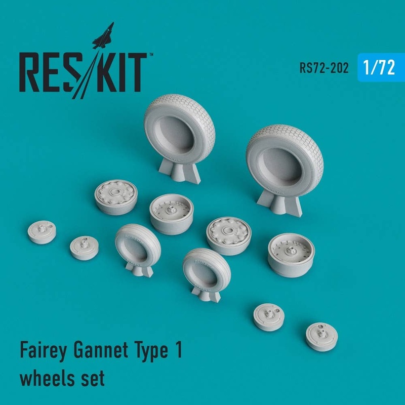1/72 Fairey Gannet Type 1 Wheels Set