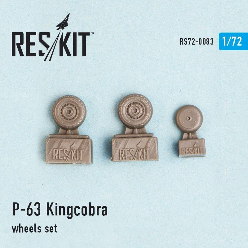 1/72 P-63 Kingcobra Wheels