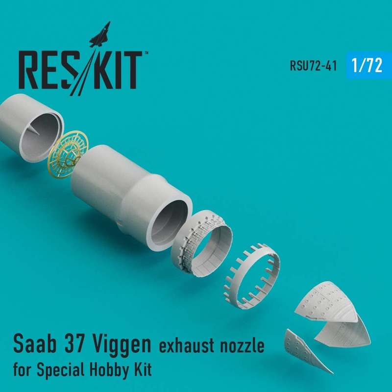 1/72 Saab 37 Viggen Exhaust Nozzle (for Special Hobby)