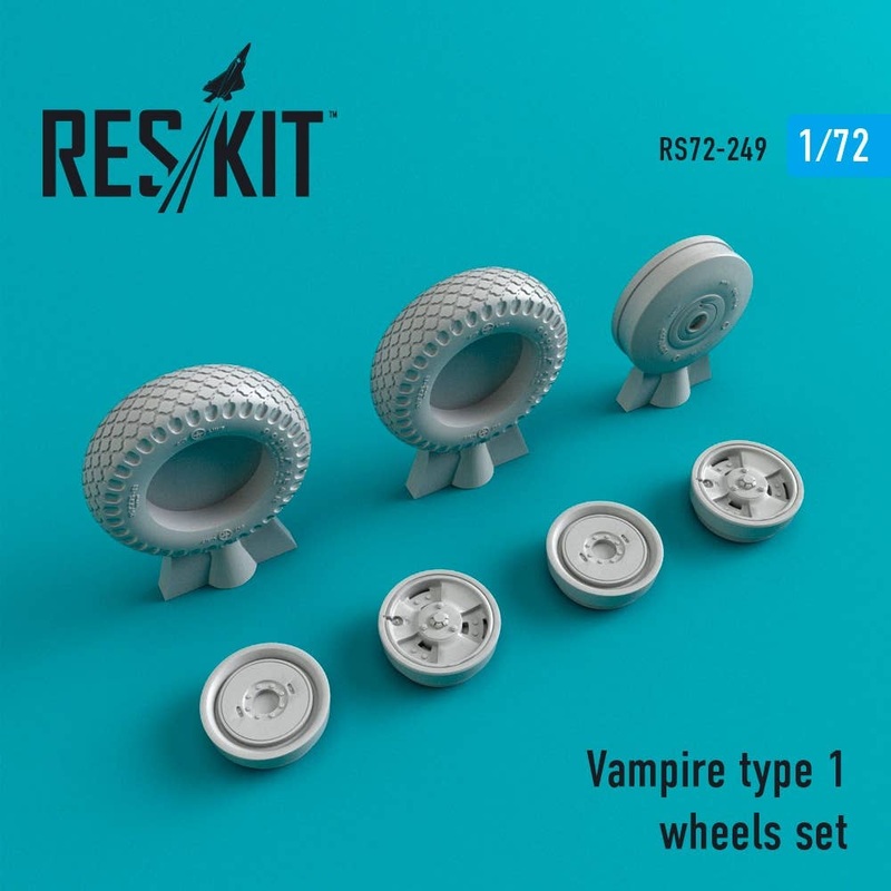 1/72 Vampire Type 1 Wheels Set