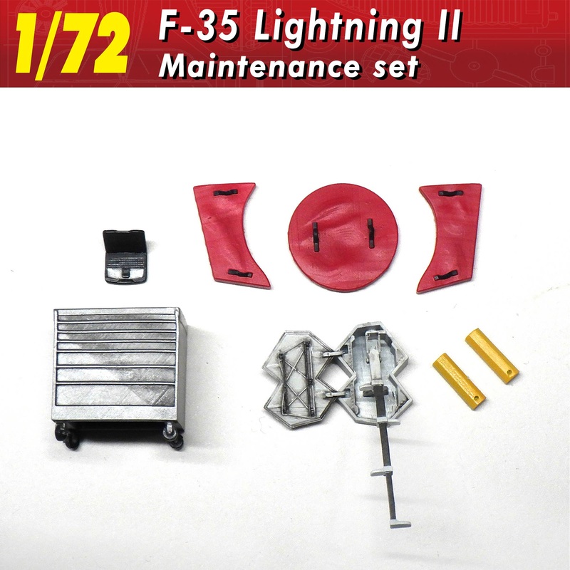 1/72 F-35 Lightning II Maintenance Set