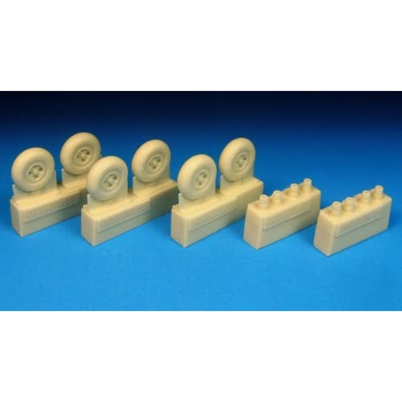 1/72 Spitfire Four Slot Mainwheels 3 Pack