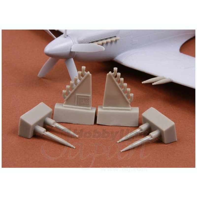 1/72 Spitfire Mk.22 Exhaust & Gun Barrels (for Airfix)