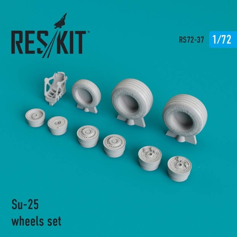 1/72 Su-25 wheels set