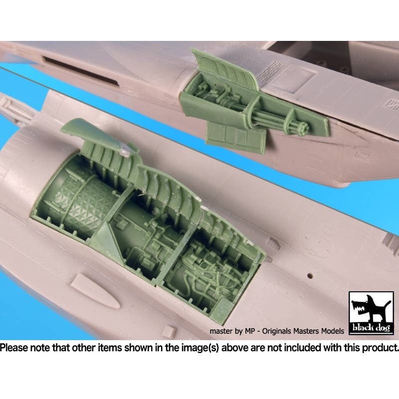1/72 F-15 C Engine + Canon (for Hasegawa)