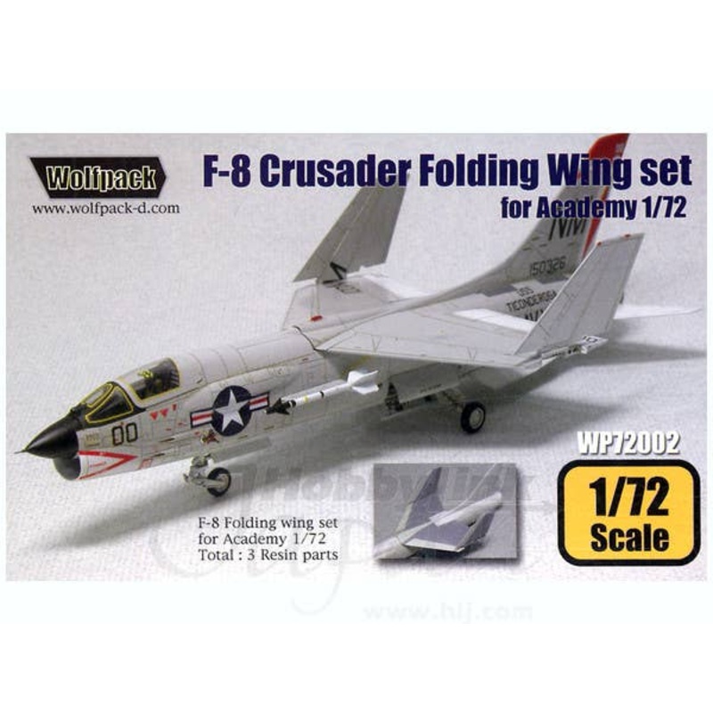 1/72 F-8 Crusader Folding Wing for Academy