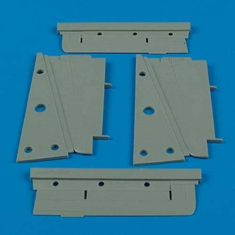 1/72 A-1 Skyraider Horizontal Stabilizers (for Hasegawa)