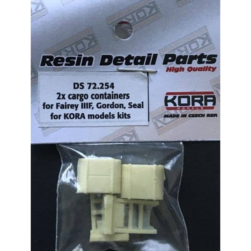 1/72 Fairy IIIF Mk.III F / Gordon / Cargo Container For Sealing (2pcs)