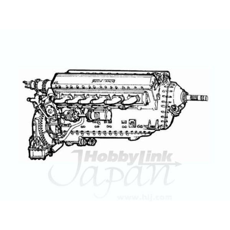 1/72 Mosquito B Mk.IV engine set for Hasegawa