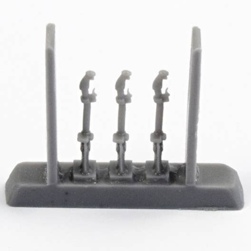1/72 P-40 Control Columns (3 pcs.) (for Special Hobby and others)