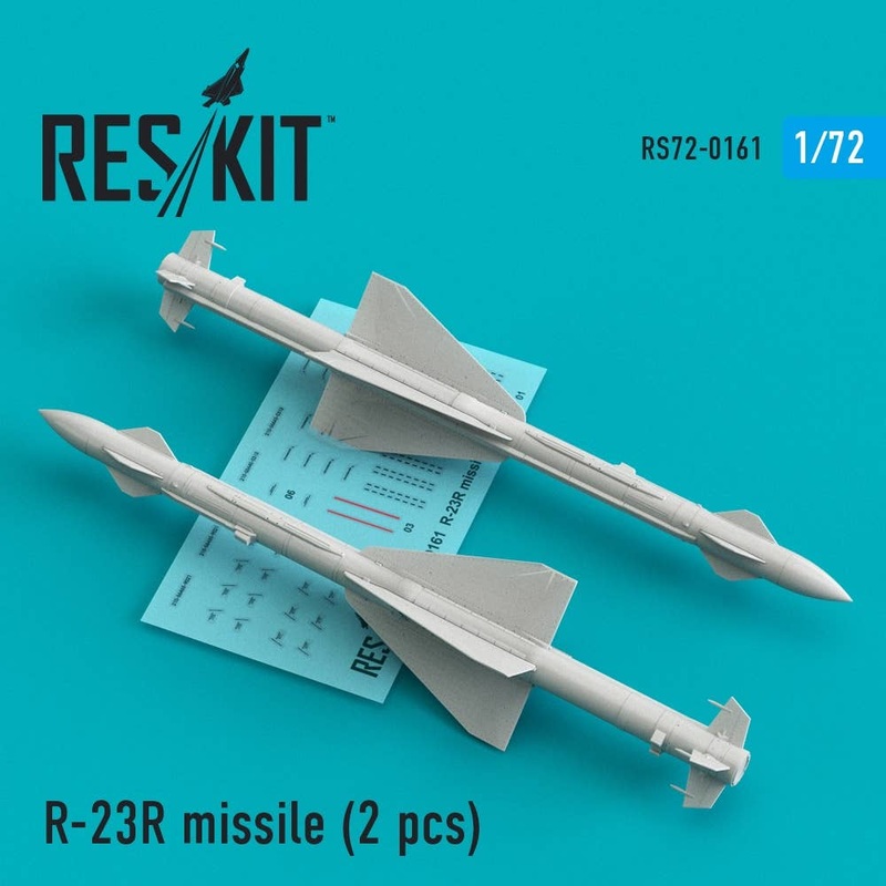 1/72 R-23R Missile 2pcs MiG-23
