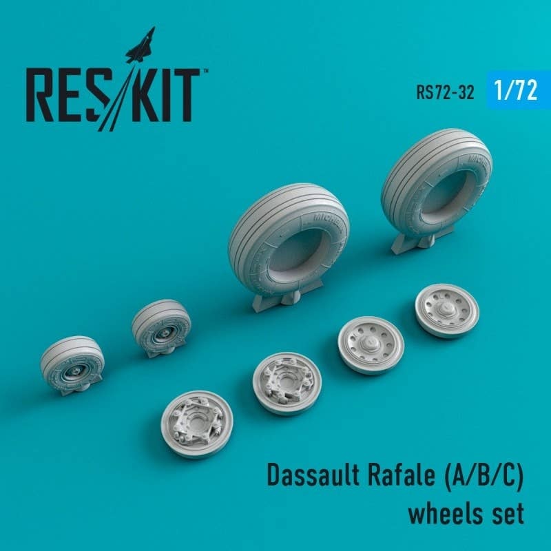 1/72 Rafale (A/B/C) wheels set