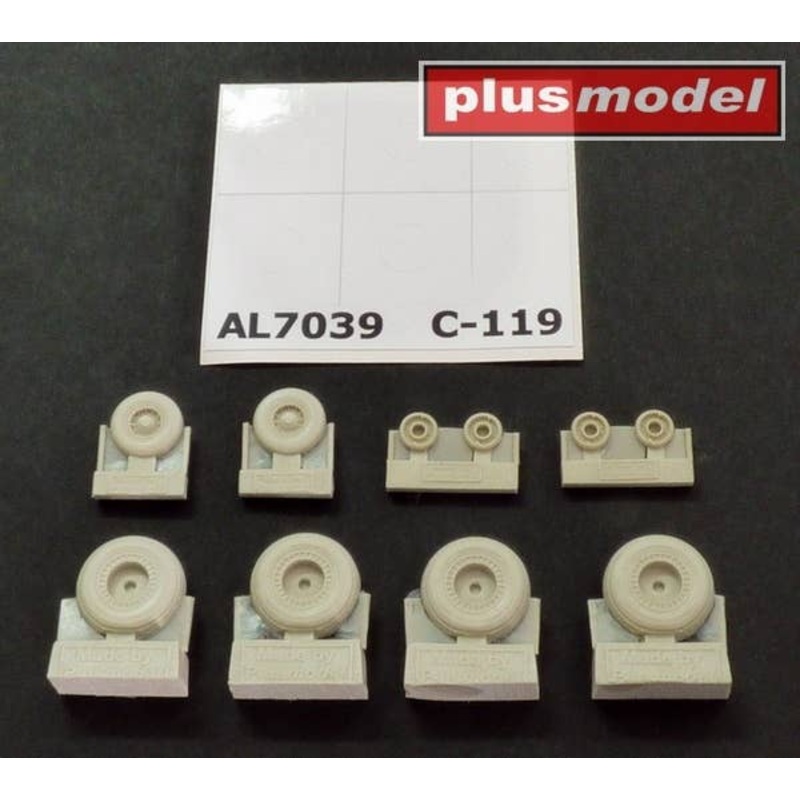 1/72 Wheelset For C-119 Boxcar (Early Model)