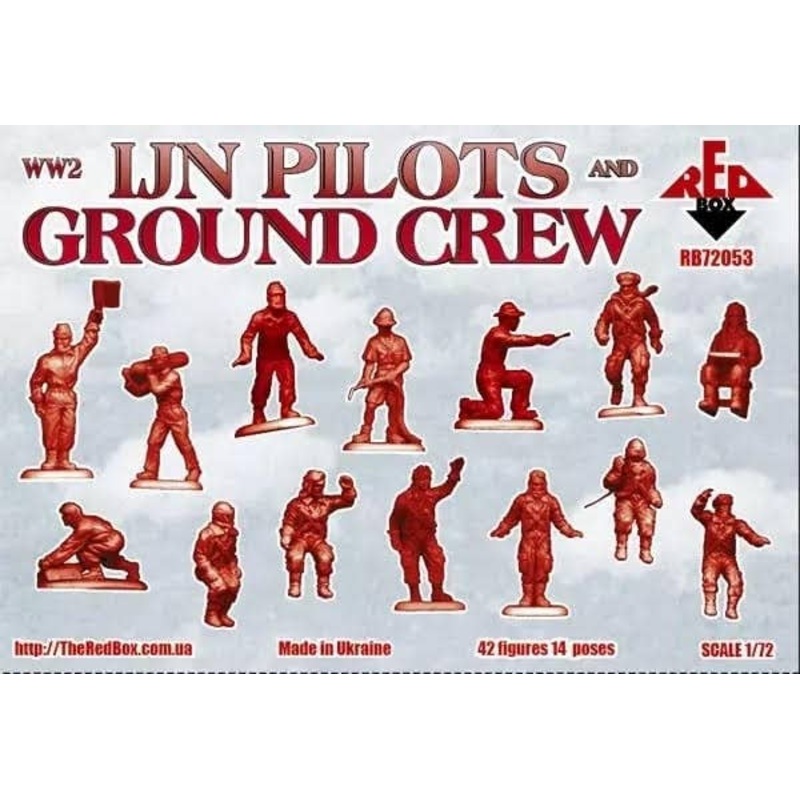1/72 WWII IJN Pilots and Ground Crew