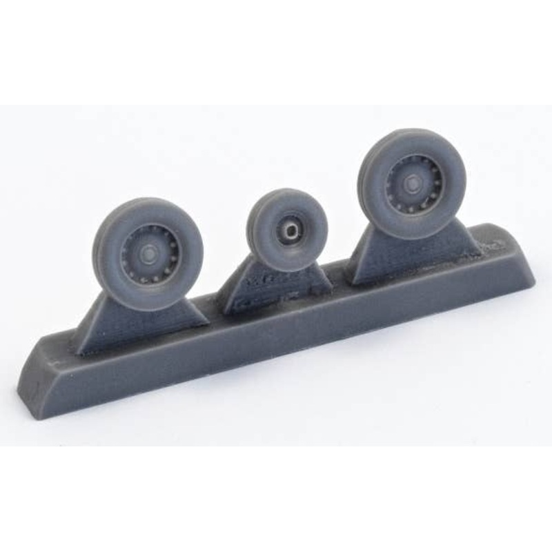 1/72 A-4C (Late) and Later Skyhawk Wheels Late Type with Plain Hubs (for Fujimi/Hasegawa)