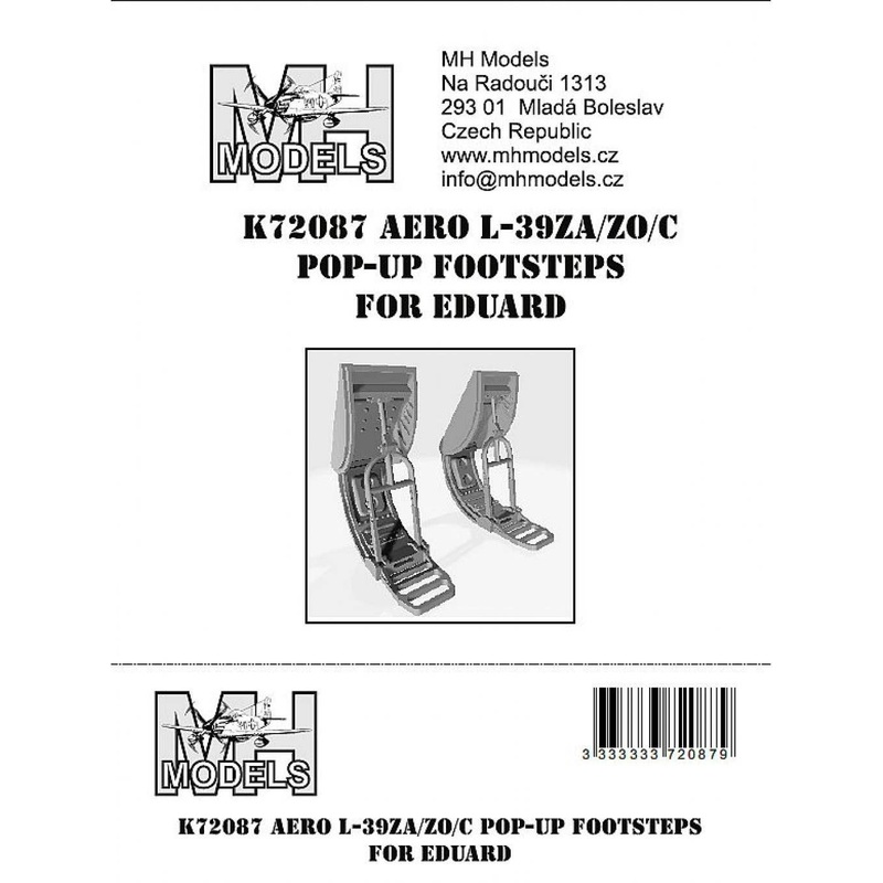 1/72 Aero L-39ZA/ZO/C pop-up footsteps for Eduard