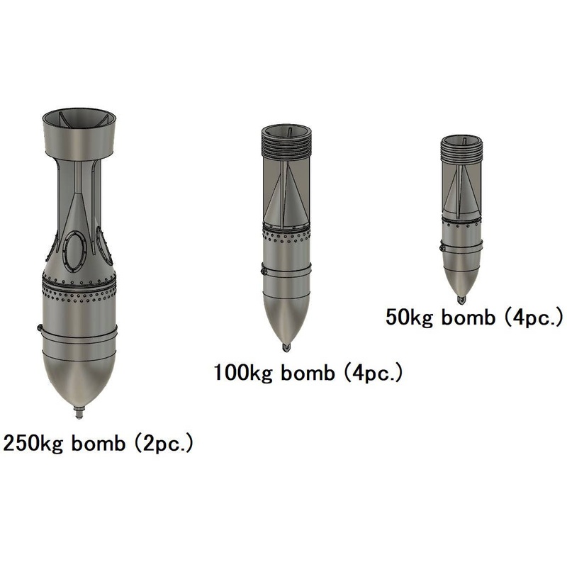 1/72 Italian bomb set