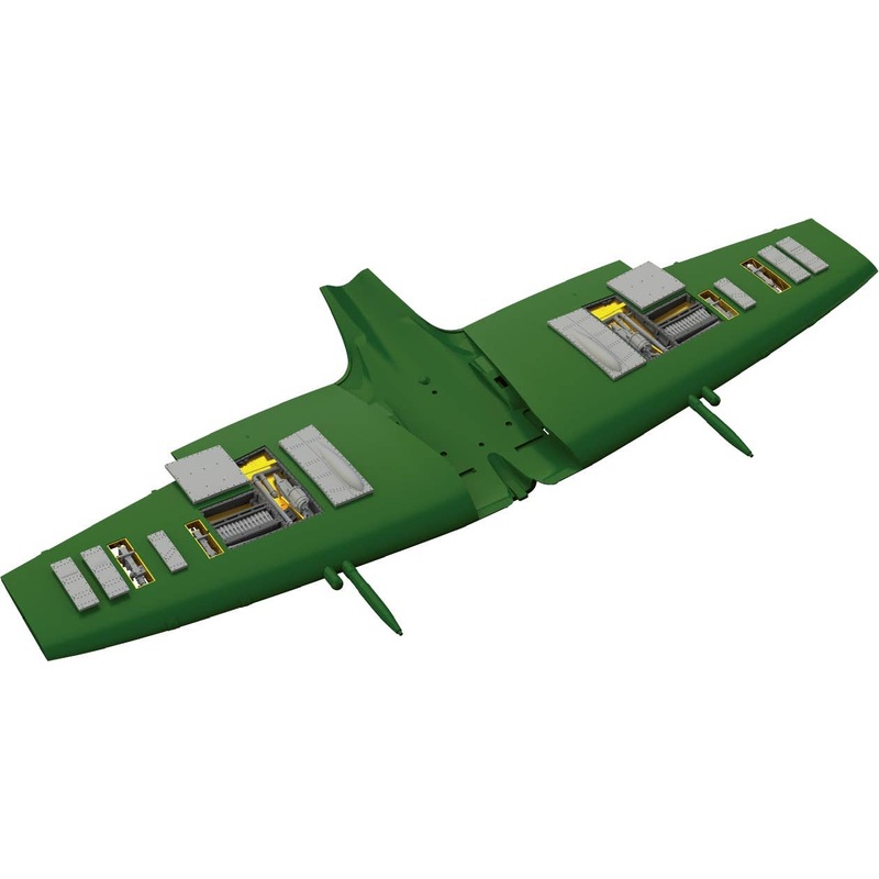 1/72 Spitfire Mk.VIII Gun Bays (for Eduard)