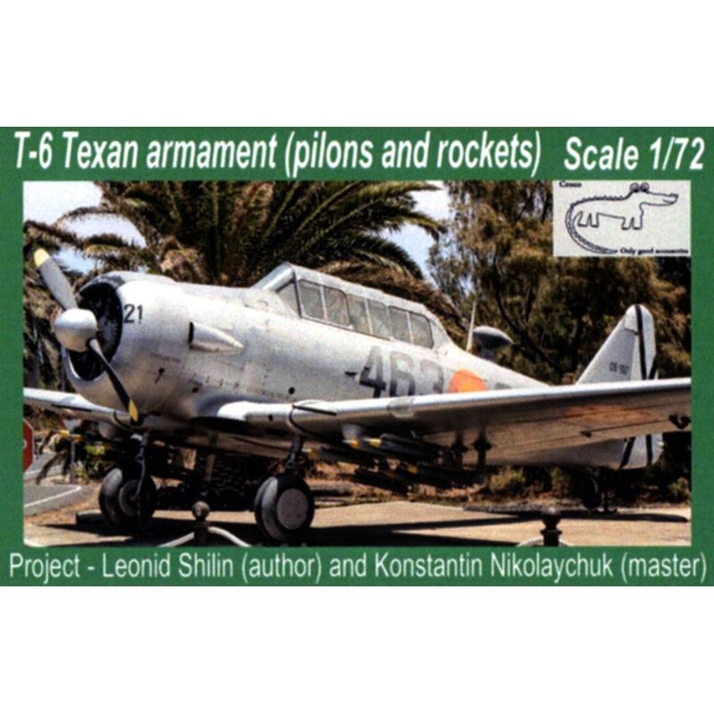 1/72 T-6 Texan Armament (Pylons and Rockets)