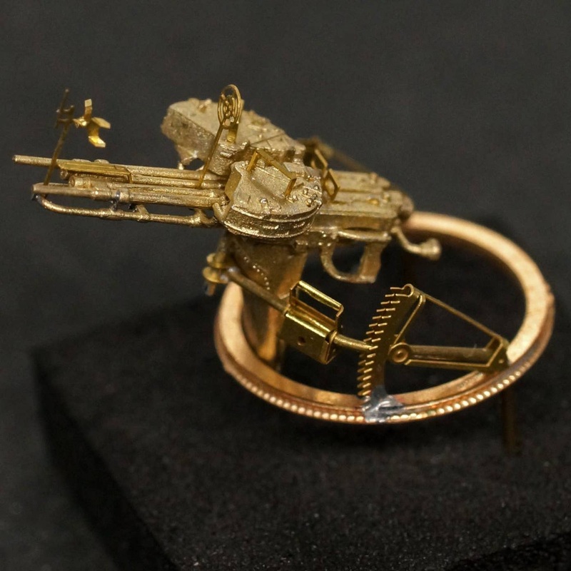 1/72 Type 89 dual flexible 7.7mm machine gun on the Scarff ring