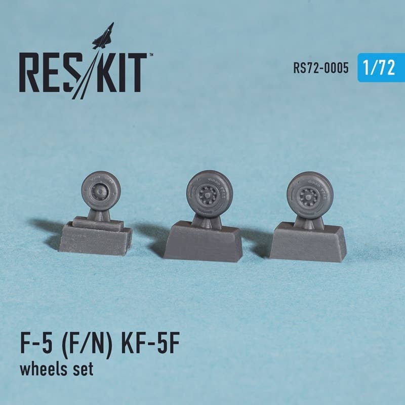 1/72 Northrop F-5 F/N Tiger II, KF-5F Wheels Set
